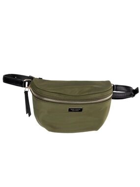 Kate Spade Dawn Sapling (Olive Green) Nylon Convertible Crossbody Belt Bag NWT